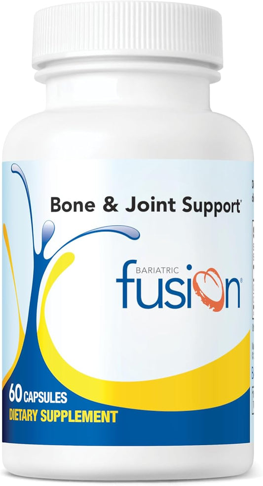 Bariatric Fusion Bone and Joint Support* | Chondroitin and Glucosamine Complex | Bariatric Vitamins for Women and Men | Gluten, Dairy and Soy Free | Non-GMO | 60 Capsules