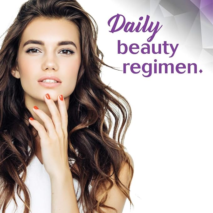 BlueBonnet Nutrition Beautiful Ally Hair, Skin & Nails, Hydrolyzed Collagen from Grass Fed Cows, Collagen Peptides Type 1 & 3, Non GMO, Gluten Free, Soy Free, Milk Free, 90 Vegetable Capsules