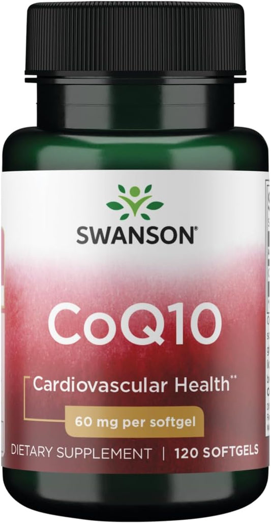 Swanson Coq10 60 60 Milligrams 120 Sgels