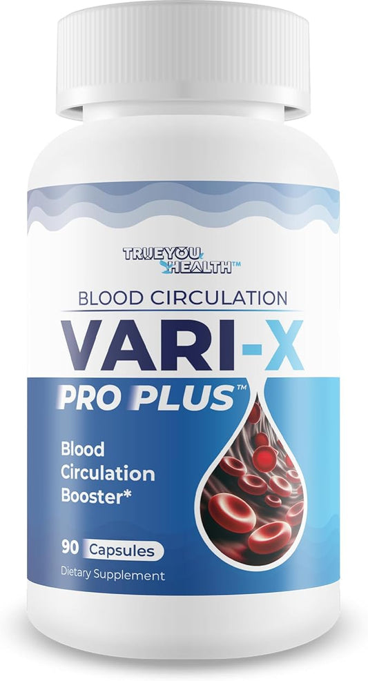 Blood Circulation Vari-X Pro Plus - Our Best Blood Circulation Booster - Blood Circulation Supplements to Improve Blood Flow Circulation - Vari X Pro Plus Blood Circulation Pills - Advanced Blood Flow