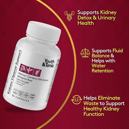 Hormone Balance & CandEase Matrix & Kidney Cleanse Bundle 3 Pack for Woman | Female All Stages Hormonal & Digestive Imbalance Support