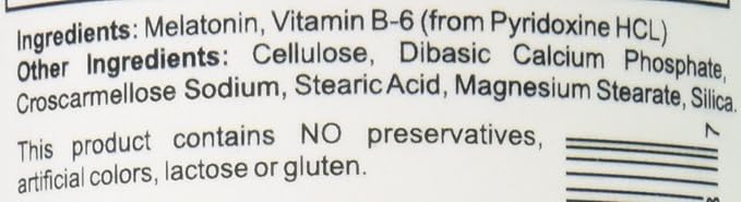Melatonin 10 mg Tablets – Quick Release Natural Nighttime Sleep Aid for Adults. (300 Count)