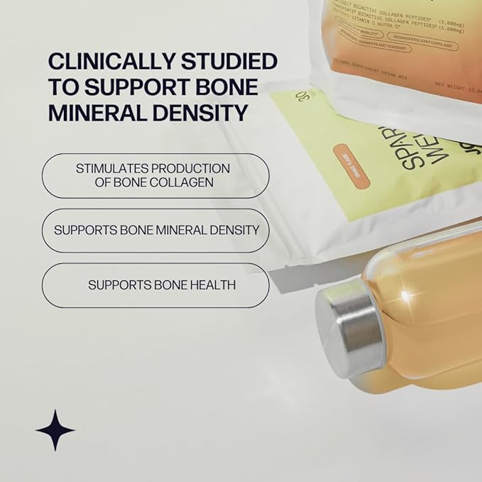 Osteo Boost (No Flavor) [30 Serves] | Collagen Powder Supplement | FORTIBONE Bioactive Collagen Peptides and Buffered Vitamin C Nutra C | Bone Supplements