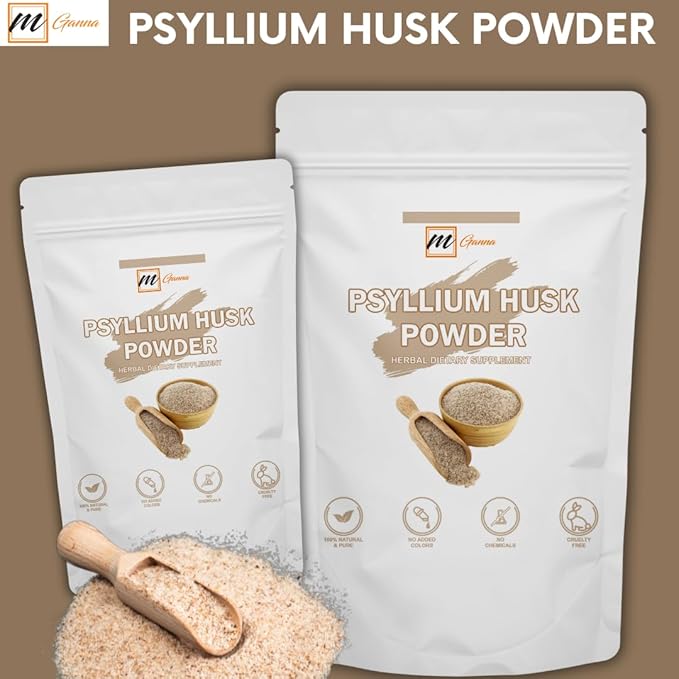 100% Natural Psyllium Husk (Whole) for Health Care 227 GMS / 0.5 LBS