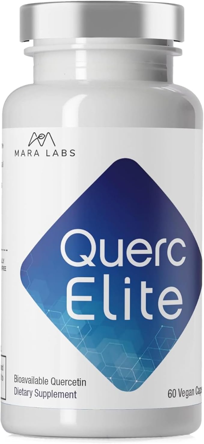 Mara Labs QuercElite Bioavailable Quercetin | 250 mg Quercetin and 250 mg Broccoli Seed Complex | 60 Vegan Capsules