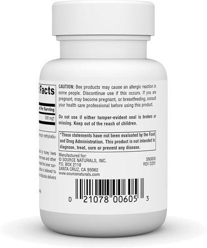 Source Naturals Propolis Extract 500 mg Dietary Supplement Produced by Honey Bees - 30 Capsules
