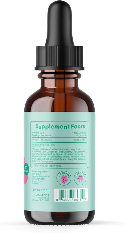JoySpring Kids Zinc and Vitamin C and Liquid Multivitamin Drops for Kids