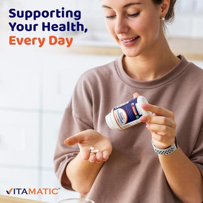 Vitamatic Acidophilus Bifidus 25 Billion DR Capsule - 60 Count - Digestive Support - Made with Prebiotic Inulin Fiber