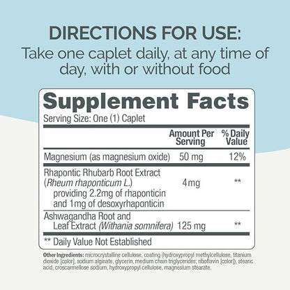 Estroven Complete + Ashwagandha Multi-Symptom Menopause Supplement for Women - 60 Ct. - Clinically Proven Ingredients Provide Menopause Relief & Night Sweats + Hot Flash Relief* - Drug-Free & Non-GMO