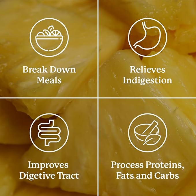Nature's Sunshine Food Enzymes - Digestive Support with Prebiotics and Probiotics for Gut Health - Digestive Enzyme Supplement for Digestive Health and Relief from Occasional Indigestion