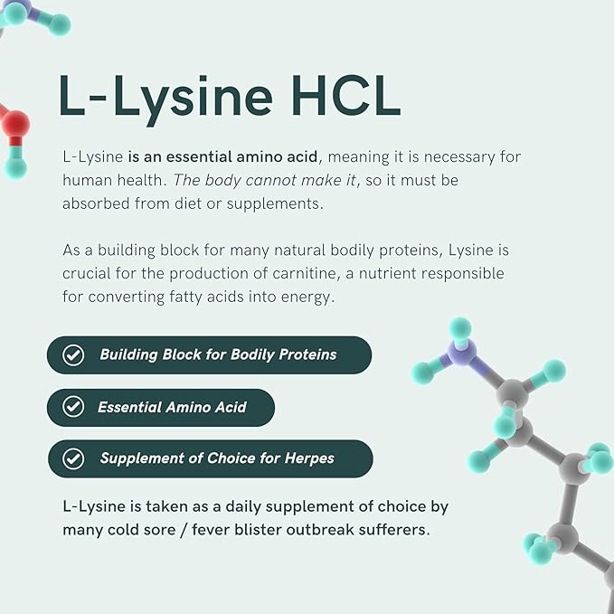 Dr Sosnowski's L-Lysine & Propolis Supplements | High Potency L Lysine Immune Support Formula with 5:1 Propolis Extract, Quercetin, VIT C, VIT E and Zinc