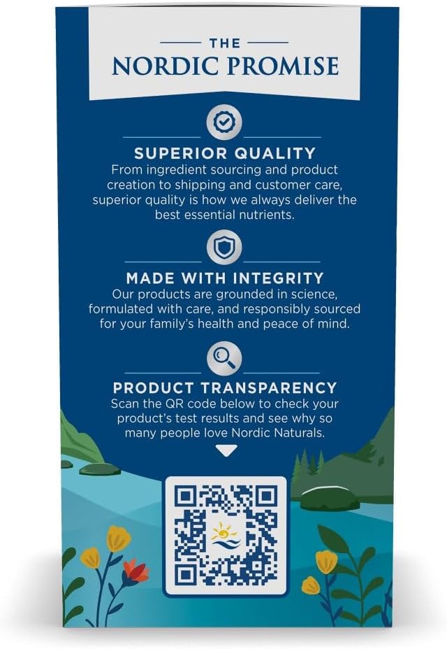 Nordic Naturals Arctic Cod Liver Oil, Lemon - 180 Soft Gels - 750 mg Total Omega-3s with EPA & DHA - Heart & Brain Health, Healthy Immunity, Overall Wellness - Non-GMO - 60 Servings