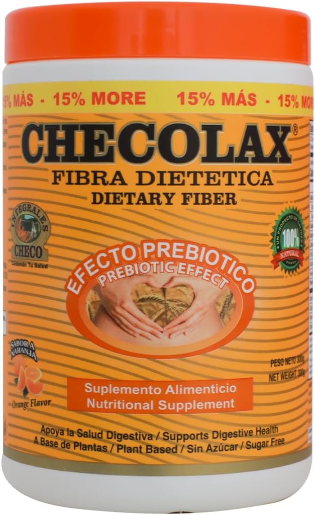 Our Dietary Fiber Alleviates Constipation Naturally, Supports Regularity, Bloating Relief & Gut Health, Sugar Free, Non-GMO, Plant-Based - Essential Fiber Boost, Orange (10.5 oz)