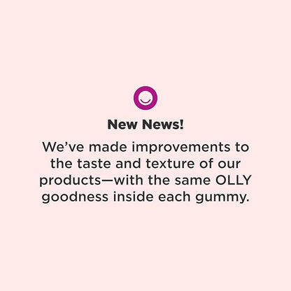 Olly Teen Girl Multi Gummy, Healthy Skin and Immune Support, 15 Essential Vitamins, Biotin, Zinc, Calcium, Chewable Multivitamin, Berry Melon, 35 Day Supply, 70 Count