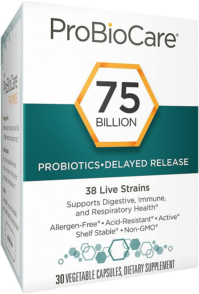 Probiotic - 75 Billion CFUs - Supports Digestive Health (30 Vegetable Capsules)