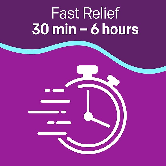 MiraFAST Soft Chews, from the makers of MiraLAX, Gentle Constipation Relief in 30min-6hrs, Fast Acting Laxative, Stimulant Free Saline Laxative, Magnesium Hydroxide, Blueberry & Raspberry Flavor, 60ct