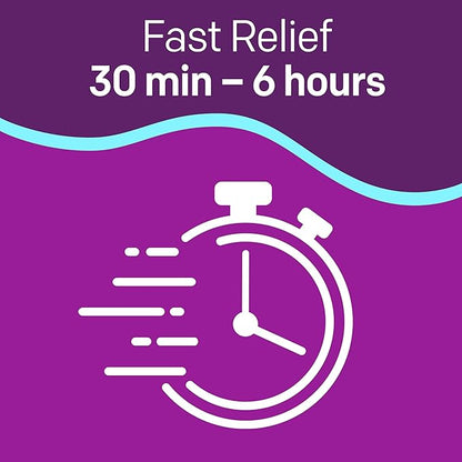 MiraFAST Soft Chews, from the makers of MiraLAX, Gentle Constipation Relief in 30min-6hrs, Fast Acting Laxative, Stimulant Free Saline Laxative, Magnesium Hydroxide, Blueberry & Raspberry Flavor, 60ct
