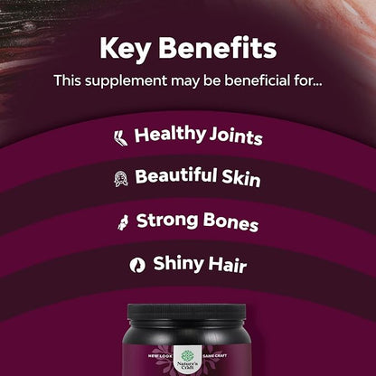 Multi Collagen Protein Powder for Women and Men - Keto Hydrolyzed Collagen Peptides 45 Servings Hair Skin and Nails Vitamins - Unflavored Bovine Type 1 3 for Bone Joint Support
