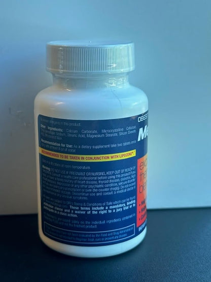 Lipozene MetaboUP Plus - 2 60 Ct Bottles - Thermogenic Weight Loss - Energy Booster Pills