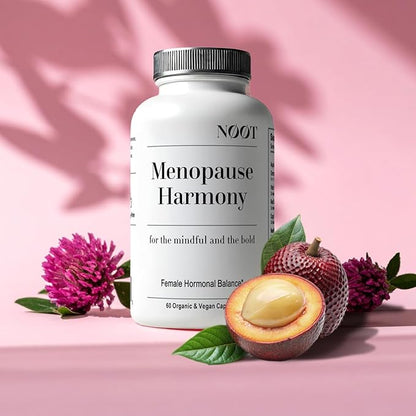 Menopause Harmony - Best Menopause Supplements for Women - Night Sweats & Hot Flash Relief - Hormone Balance for Women - 60 Capsules / 1 Month Supply