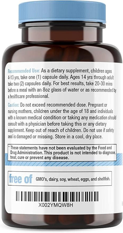 Happy Brain Mushroom Complex Nootropics Brain Support Supplement, 10 Mushroom Supplement: Lions Mane, Turkey Tail, Red Reishi, Shiitake Mushrooms for Improved Clarity, Energy, Immune Support 60ct. 2pk