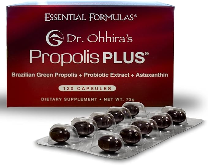 Dr. Ohhira's Propolis Plus with Brazilian Green Propolis, 120 Capsules