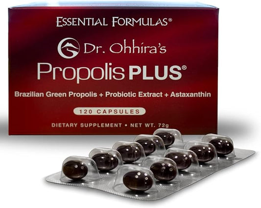 Dr. Ohhira's Propolis Plus with Brazilian Green Propolis, 120 Capsules