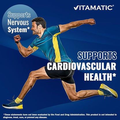 Vitamatic Taurine 2000mg Vegetarian Tablets, 180 Count, Non-GMO, Gluten Free