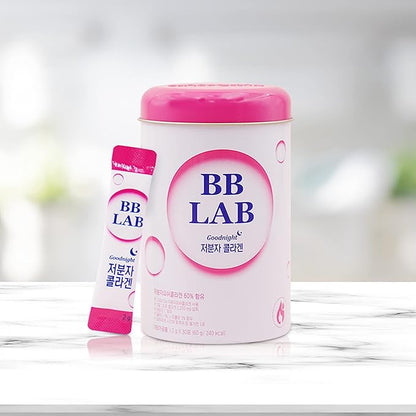 SOUND OF SEOUL BB LAB Goodnight Collagen, Low Molecular Collagen, for Skin & Bone Health, Made in Korea, 30 Packets (60g)
