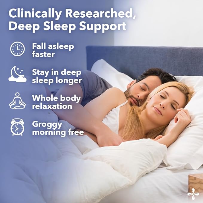 LifeSeasons Rest-ZZZ - Natural Sleep Support Supplement - Fall Asleep & Stay Asleep - Calms Nervous System - Ease Muscle Tension & Restlessness - Low Dose Melatonin GABA & Chamomile - 120 Capsules