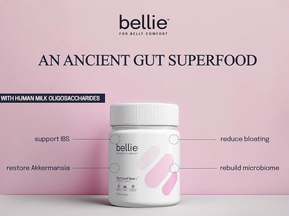 | NurtureFiber+™ Human Milk Oligosaccharides (HMO 2-FL | HMO LNnT) Prebiotic Supplement | Gut Support | IBS Relief | Leaky Gut Repair