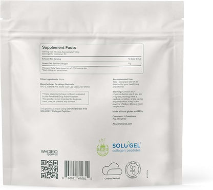 Bio-Avail Collagen+, Grass Fed Collagen Peptides, Optimized for Superior Absorption, Naturally-Sourced Bio-Avail Collagen Supplements for Women and Men, 30 Day Supply