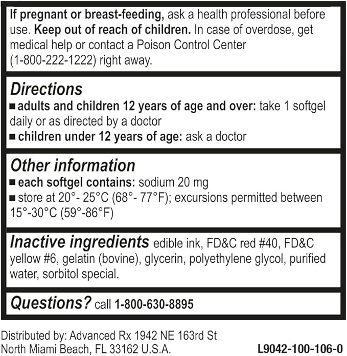 Docusate Sodium 250mg Stool Softener Laxative 200 softgels Total Gentle Constipation Relief Extra Strength Stimulant Free 2 Pack
