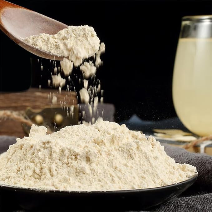 西洋参粉 - 8.81 oz Ginseng Powder Wisconsin Ginseng Root Powder - Non-GMO, Gluten Free Powdered - Use American Ginseng Herbal Supplement for Smoothies, Baking, Tea