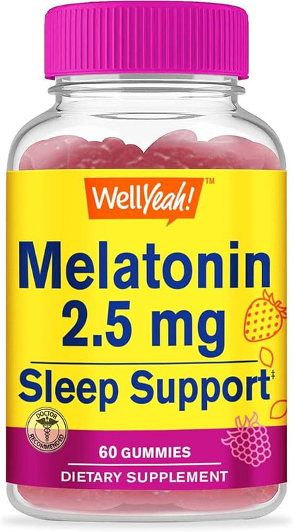 2.5mg Melatonin Gummies - 60 Count