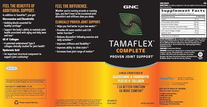 GNC Tamaflex Complete, 120 Caplets, Joint Support