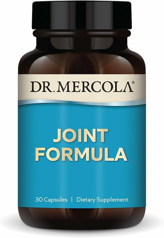 Dr. Mercola Joint Formula - Supports Joint Comfort & Mobility - from Natural Eggshell Membrane - Non-GMO & Gluten-Free - 30 Capsules (30 Servings)