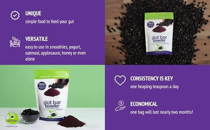 Organic Aronia Berry Powder | 52 Servings | Aronia Extract from Black Chokeberry Plant | Black Chokeberry Supplement | Rich in Polyphenols | Aronia Berry Powder Organic