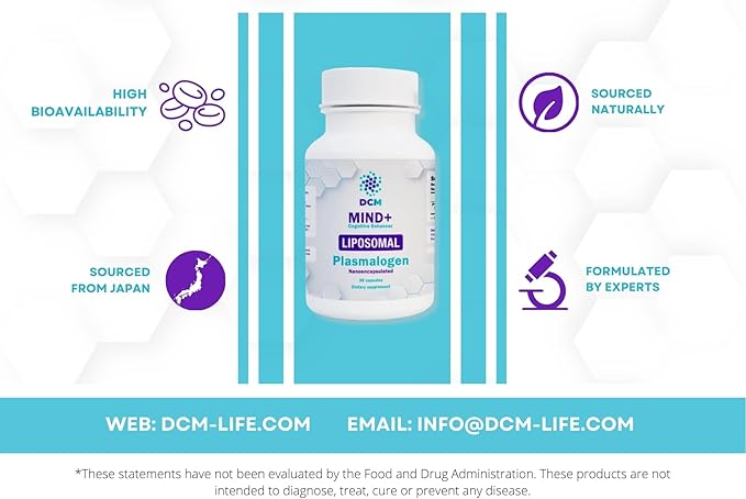 Mind+ Cognitive Enhancer Liposomal and Nanoencapsulated Plasmalogen