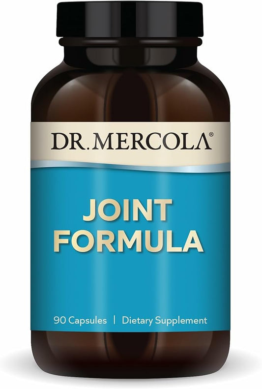 Dr. Mercola Joint Formula - Supports Joint Comfort & Mobility - from Natural Eggshell Membrane - Non-GMO & Gluten-Free - 90 Capsules (90 Servings)