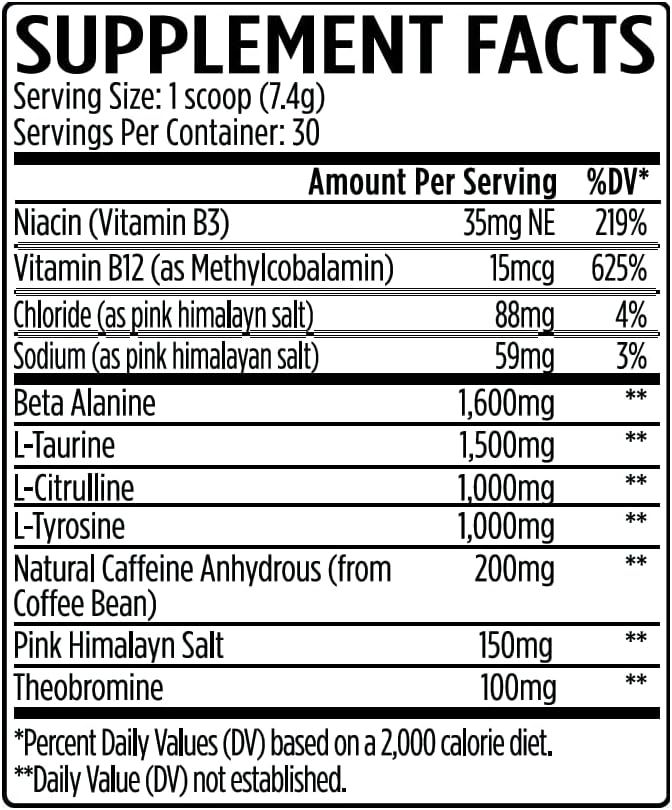 K-XR Sport Pre-Workout Powder | Energy – Performance – Focus and Pumps | Maximum Absorption Formula | Great Taste for Men & Women | 30 Servings (30 Servings, Gummy Bear)