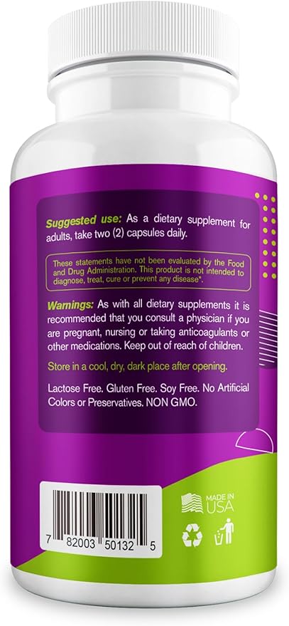 Hydrolyzed Collagen Peptides (60 Count), 1,000mg Per Serving, Beauty Joint and Anti Aging Support for Hair Skin Nails Bones and Joints, Collagen for Women and Men (30-Day Supply) (1)