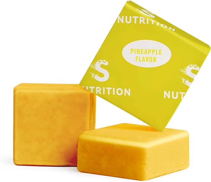 Iron Soft Chews Supplement with Vitamin C | Pineapple Flavored | Gluten Free | Iron Supplement for Women Men and Kids | 60 Count | 2 Month Supply