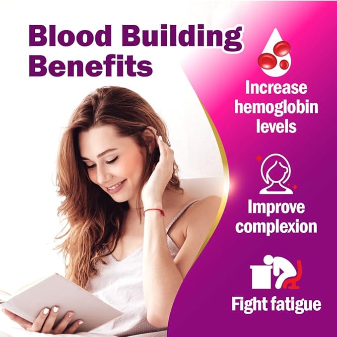 LABO Nutrition Femme Iron Endosomal SunActive, Non-Irritating 15mg Iron Supplement for Blood Builder, Vegan, Gentle, No Metallic Aftertaste, Non Constipating, Ideal for Sensitive Stomachs, 90 Count