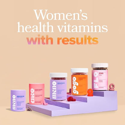 O Positiv MENO Vitamins for Menopause - Hormone-Free Menopause Supplement for Women - Black Cohosh & Ashwagandha KSM-66 - Helps Relieve Hot Flashes, Night Sweats, Mood Swings - 30 Servings (Pack of 3)