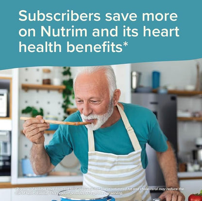 Oat Bran Powder with 750mg Beta Glucan per Serving - Easy-Mix Soluble Fiber for Cholesterol Management & Immune Support - Heart Healthy, Non-GMO & Vegan Oatmeal Powder