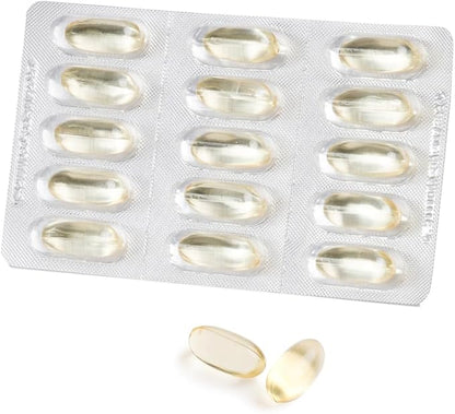 OMEGOR Omega 3 1000mg Fish Oil Capsules IFOS Certified Vitality 1000 DHA EPA Omega3 Supplement - No Fishy Aftertaste, Non-GMO (90 Softgels)