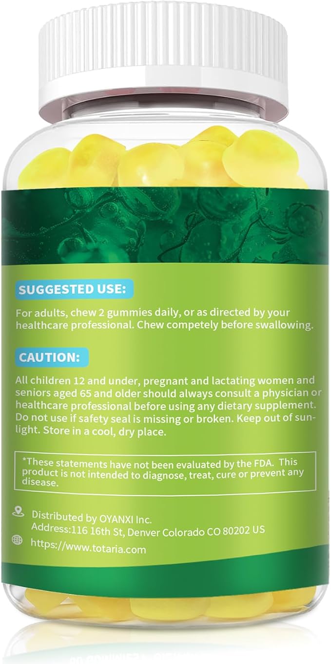 Vegan Algae Omega-3 Gummies with DHA 600mg, EPA 400mg, Phytosterols, Turmeric, Phosphatidylserine, CoQ10 for Brain & Eye Wellness - Omega 3 Supplement Fish Oil Alternative for Adults & Teens - 60 Cts
