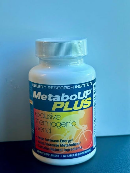 Lipozene MetaboUP Plus - 2 60 Ct Bottles - Thermogenic Weight Loss - Energy Booster Pills