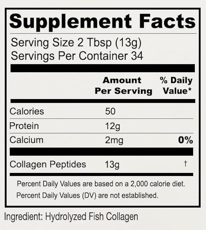 Anthony's Hydrolyzed Marine Collagen Peptides, Gluten-Free, Paleo and Keto Friendly, Unflavored, 1-Pound